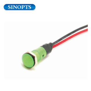 12 فولت مصباح مؤشر بلاستيك LED