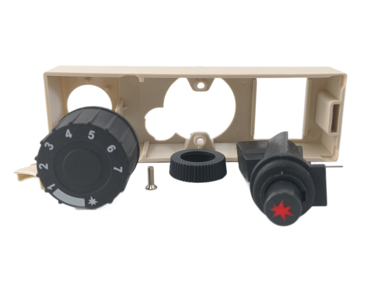 SINOPTS غطاء صمام التحكم في الغاز ترموستات مع مشعل بيزو 