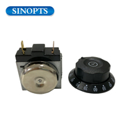 مؤقت الفرن الميكانيكي لمدة 120 دقيقة مع مقبض