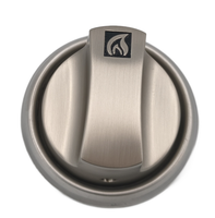 سينوبتس مقبض معدني لموقد الغاز بقطر 57 ملم مع قاعدة