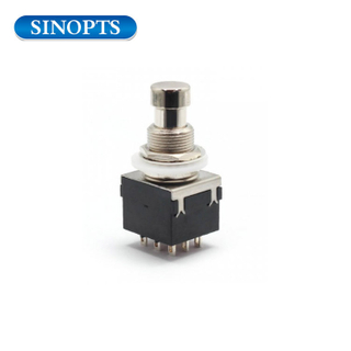 9 دبوس تأثيرات الجيتار مربع دواسة مفتاح المعادن 