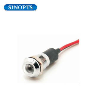 12 ملم 5V LED مقاوم للضوء مما يشير إلى الضوء