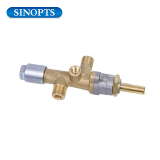 90 angles lpg ng صمام سخان الغاز مع جهاز أمان
