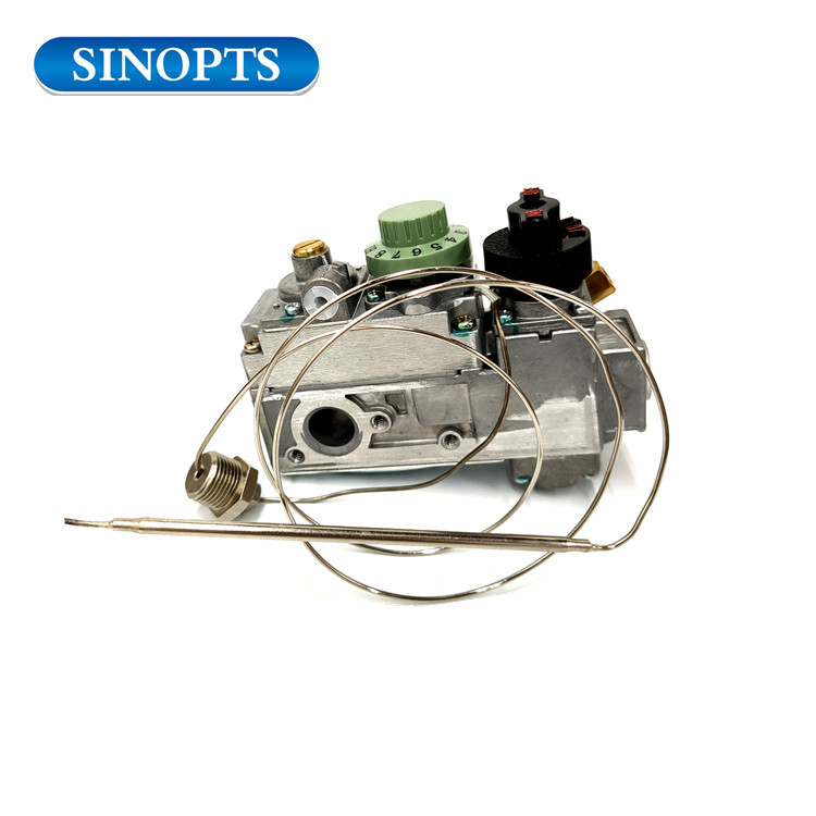 صمام استشعار درجة حرارة الغاز 120-200 درجة المقلاة صمام التحكم في الغاز WTIH ThermoCouple