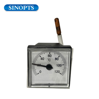 Sinopts 0-120C مقياس حرارة المياه مربعة 