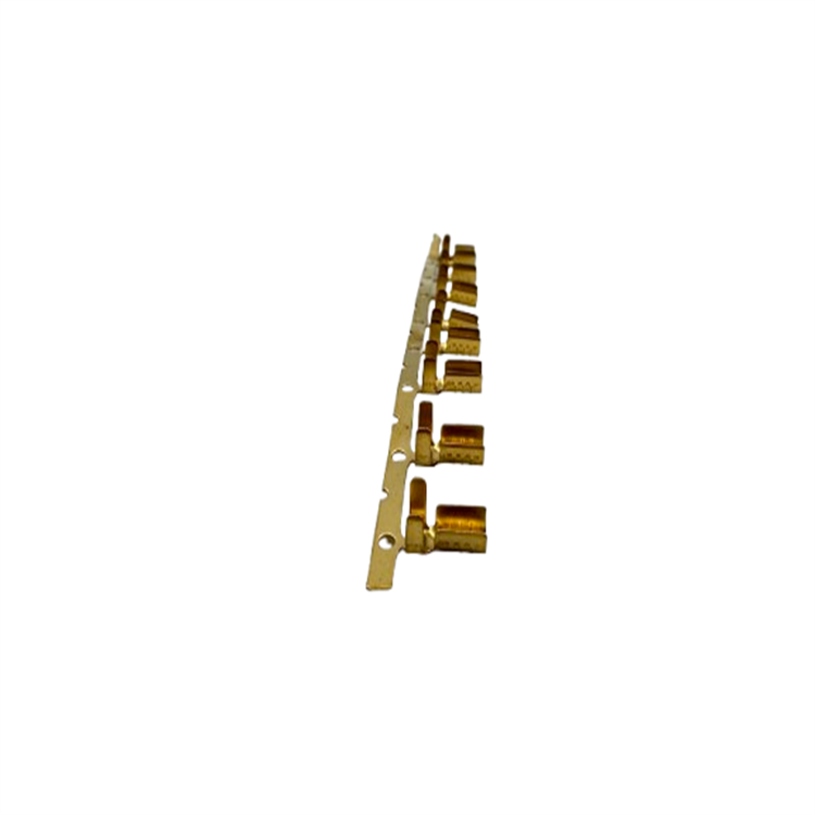  طرف البطارية من النحاس الكابل العقص الكابل خاتم ثقب ثقب أنثى دبوس النحاس الطلاء القصدير