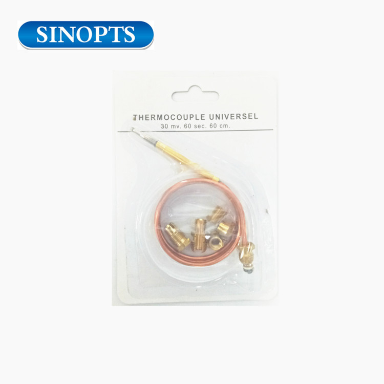 Universal Gas Fireplace Thermocouple Kit Presention 60cm 