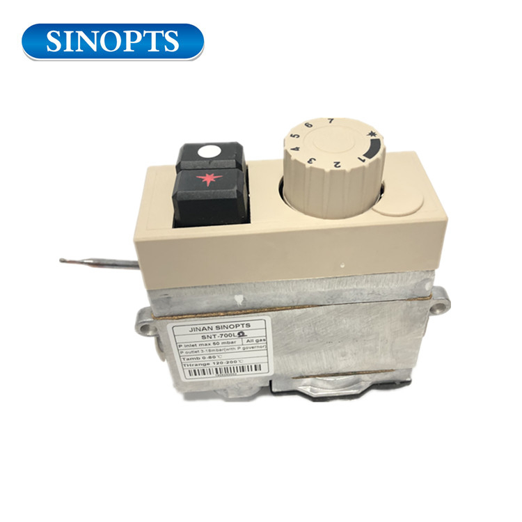 120-200 ℃ صمام التحكم في الغاز متعدد الوظائف الغاز