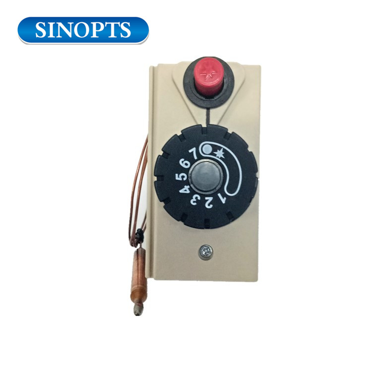 40-80 ℃ Sinopts سخان مياه غاز صمام تحكم في درجة حرارة الغلاية